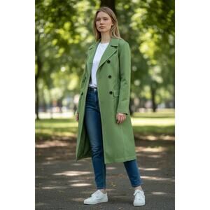 Michael Kors Trench Coat Size Medium